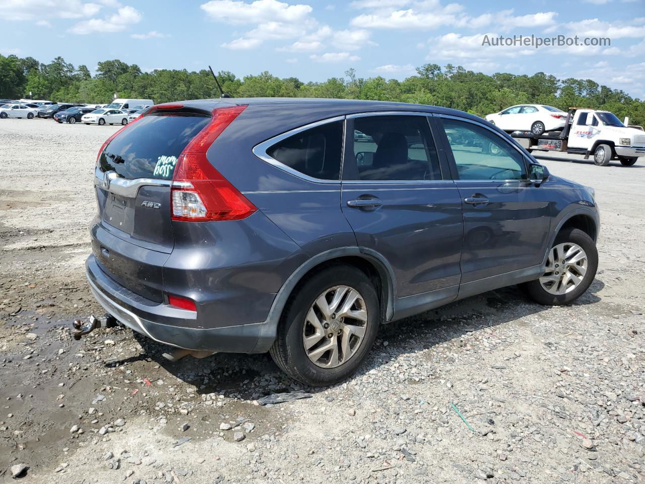 2016 Honda Cr-v Ex Gray vin: 2HKRM4H50GH681194