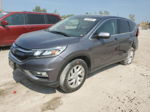 2016 Honda Cr-v Ex Gray vin: 2HKRM4H50GH704358