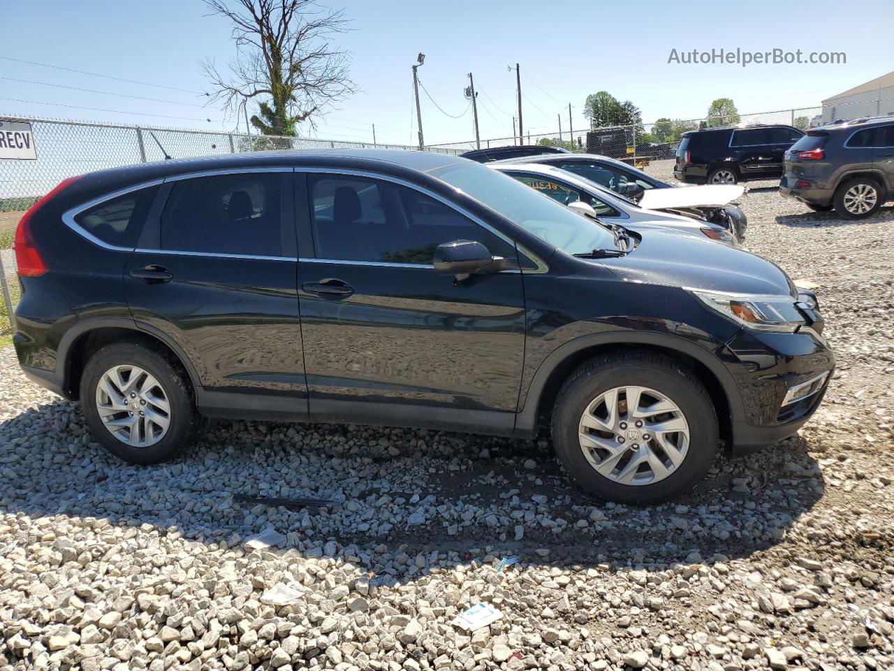 2015 Honda Cr-v Ex Black vin: 2HKRM4H51FH690274