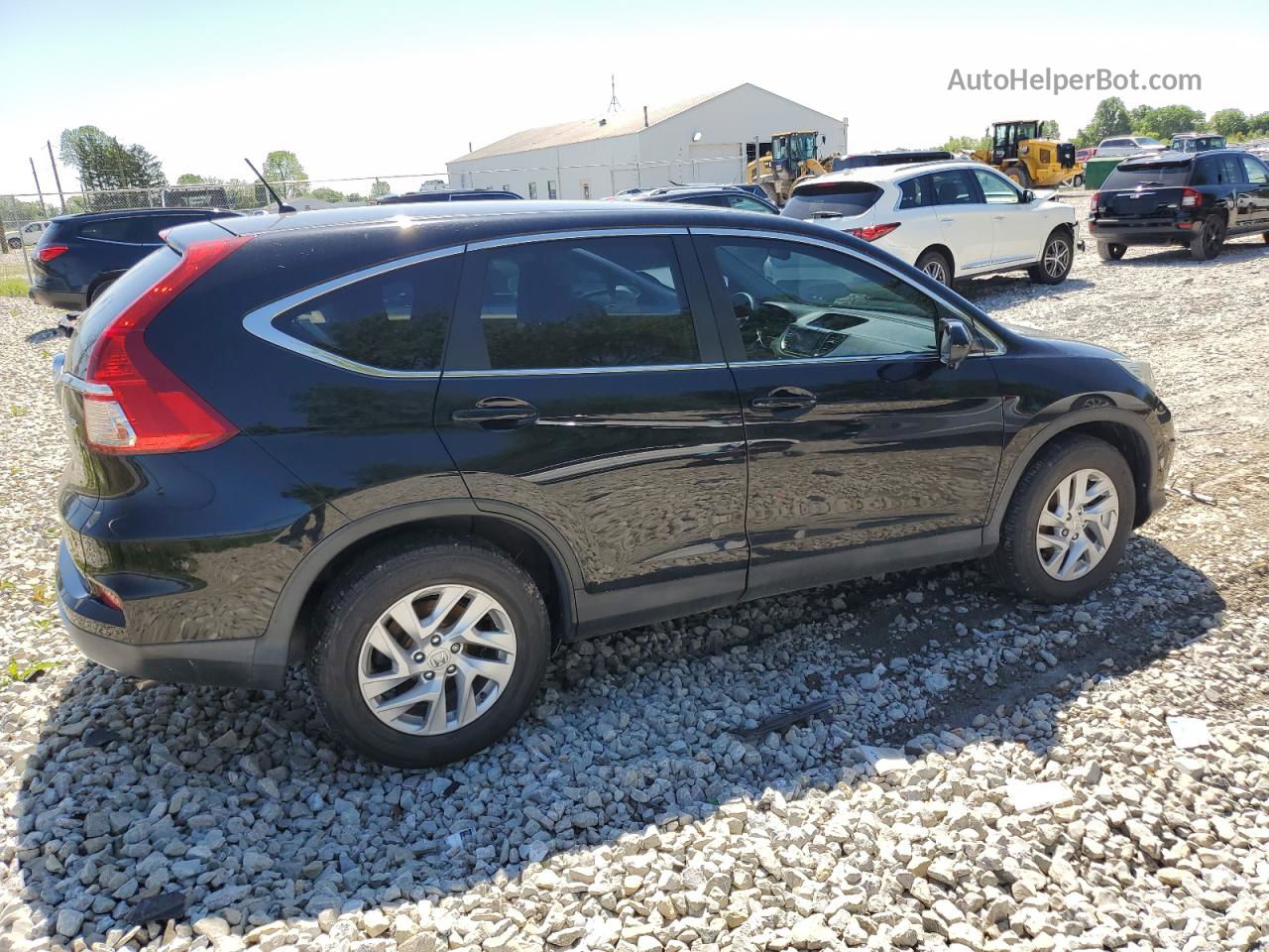 2015 Honda Cr-v Ex Black vin: 2HKRM4H51FH690274