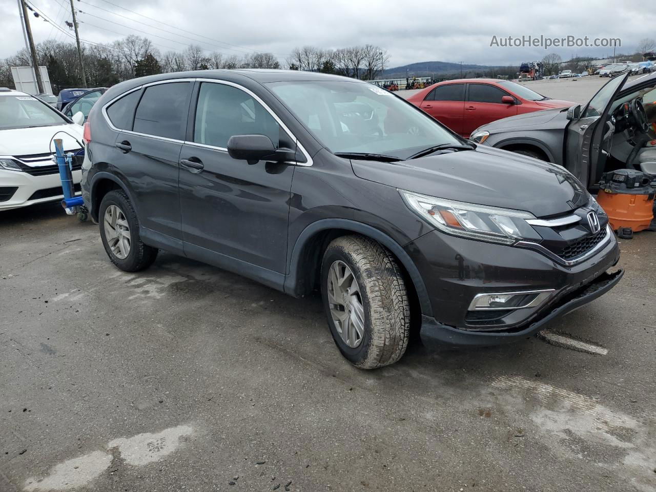 2016 Honda Cr-v Ex Black vin: 2HKRM4H51GH635387