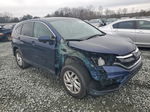 2016 Honda Cr-v Ex Blue vin: 2HKRM4H51GH646177