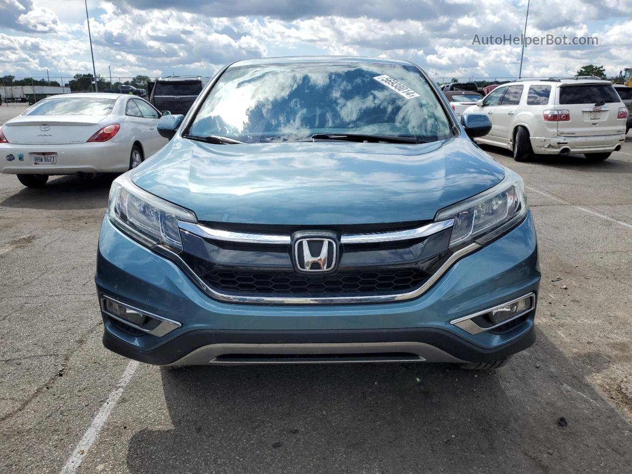 2016 Honda Cr-v Ex Blue vin: 2HKRM4H51GH685366