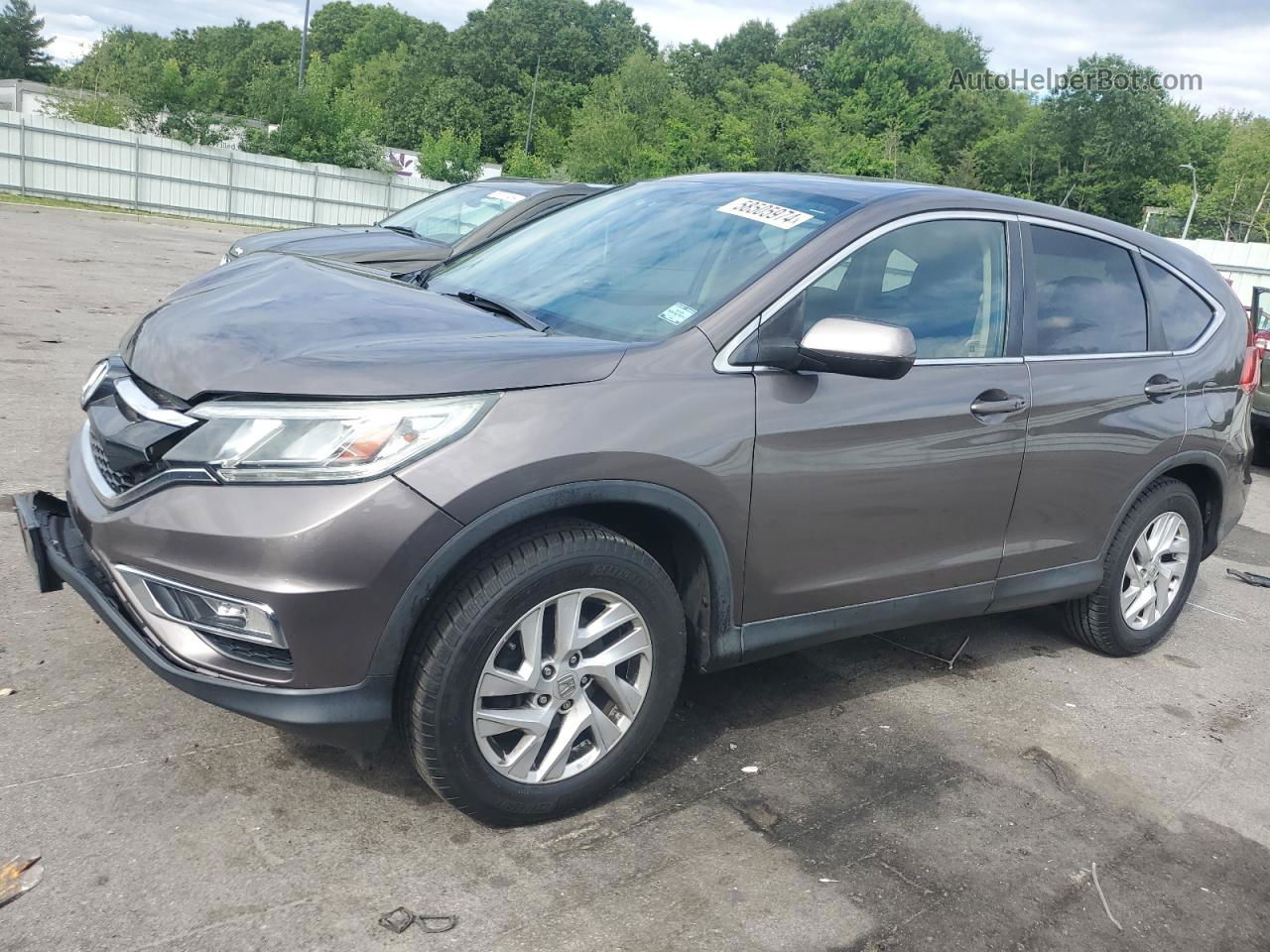 2016 Honda Cr-v Ex Brown vin: 2HKRM4H51GH700187