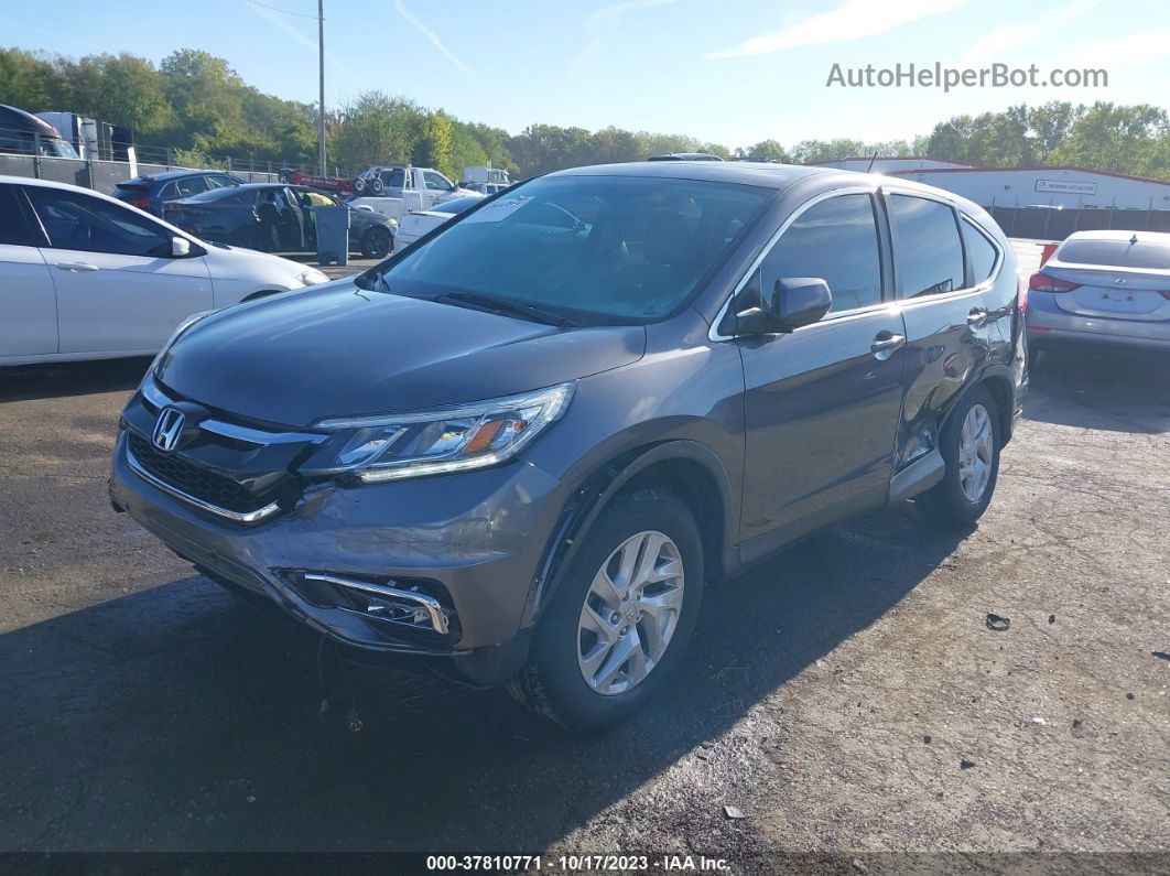 2015 Honda Cr-v Ex Gray vin: 2HKRM4H52FH648955