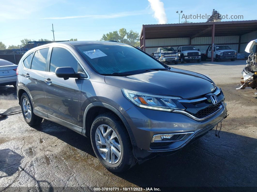 2015 Honda Cr-v Ex Gray vin: 2HKRM4H52FH648955