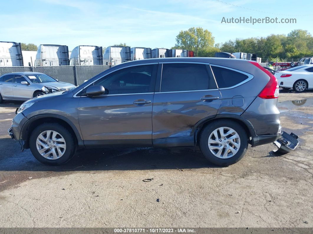 2015 Honda Cr-v Ex Gray vin: 2HKRM4H52FH648955