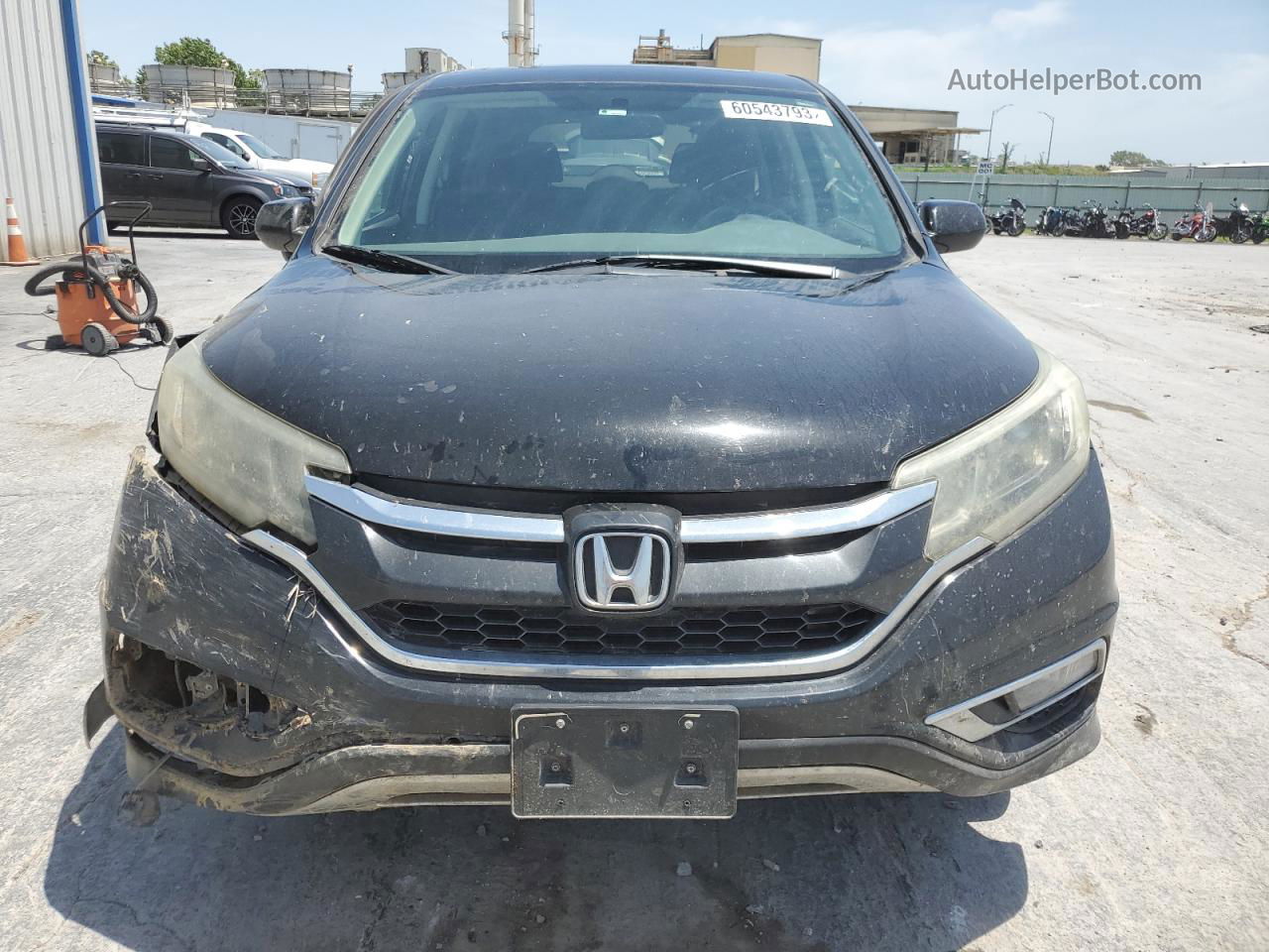 2015 Honda Cr-v Ex Черный vin: 2HKRM4H52FH652035