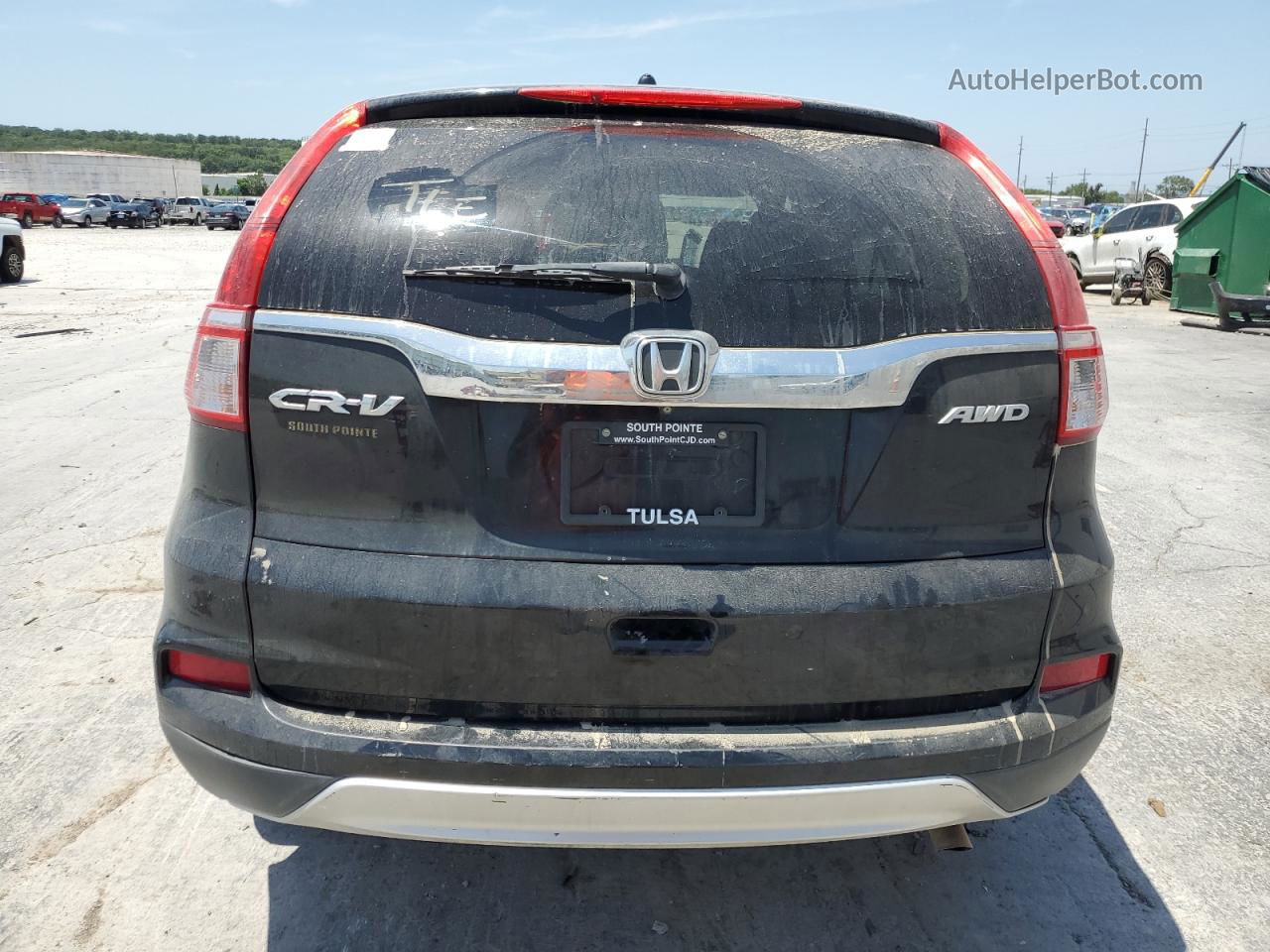 2015 Honda Cr-v Ex Черный vin: 2HKRM4H52FH652035