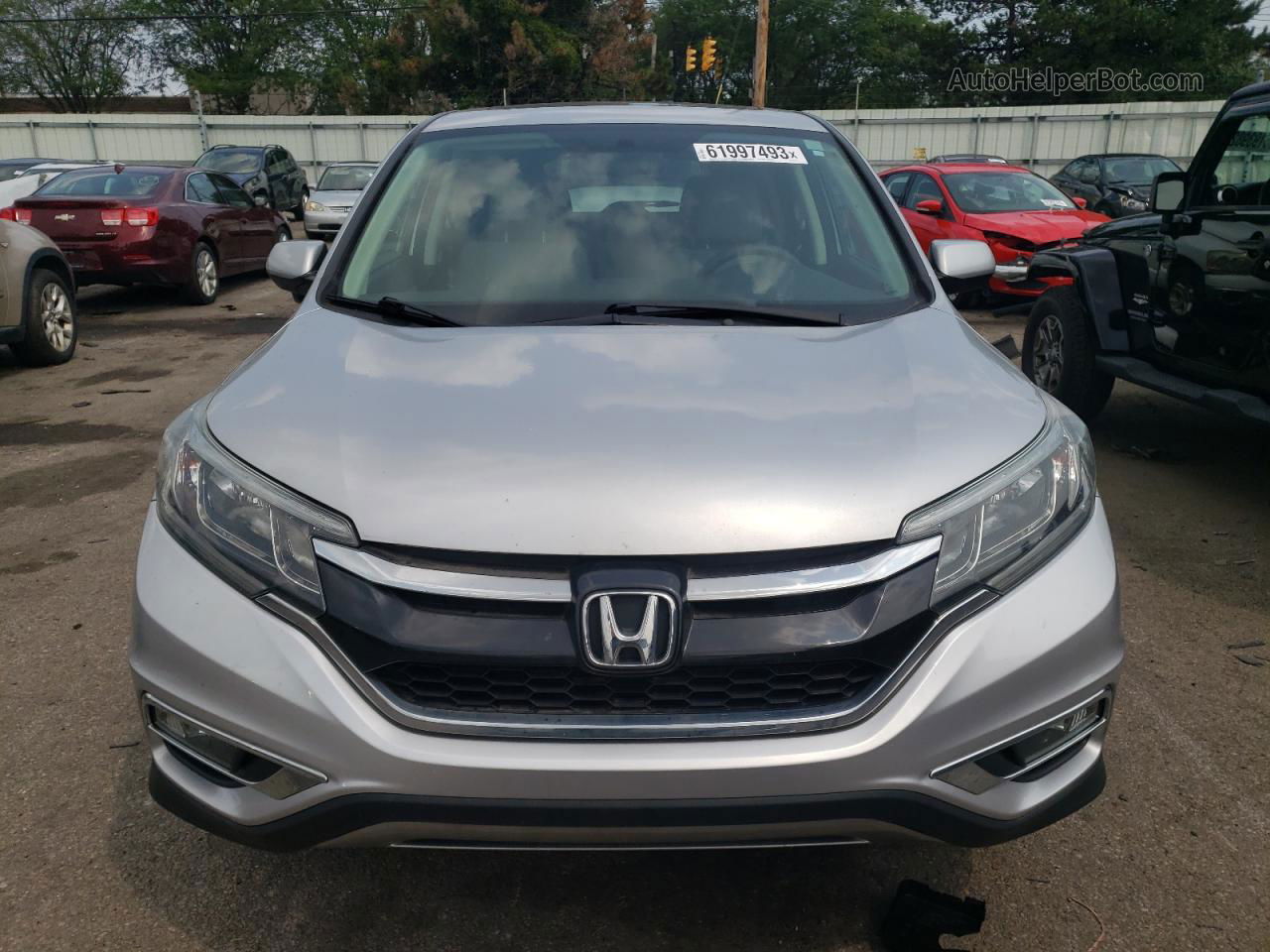 2015 Honda Cr-v Ex Серебряный vin: 2HKRM4H52FH687755