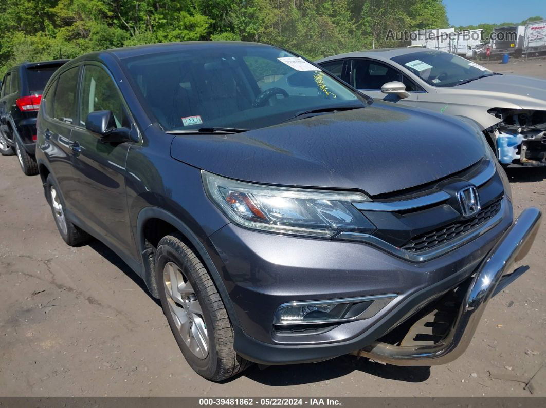 2016 Honda Cr-v Ex Gray vin: 2HKRM4H52GH613494