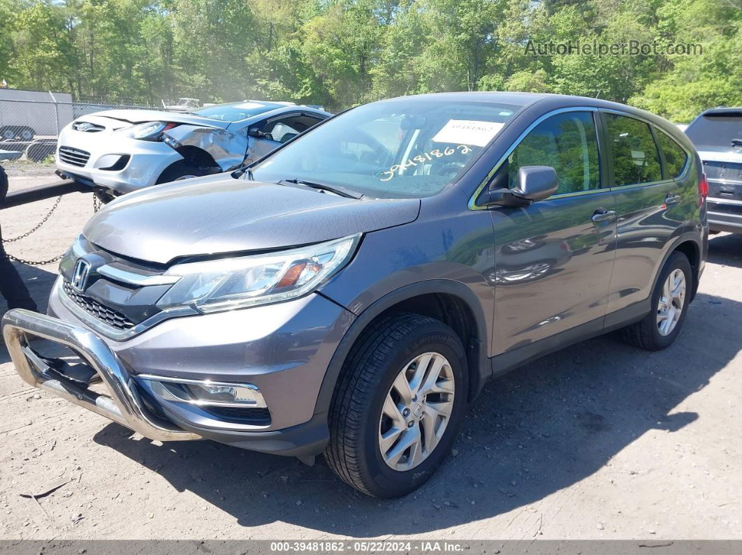 2016 Honda Cr-v Ex Gray vin: 2HKRM4H52GH613494