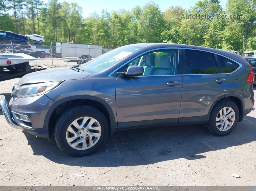 2016 Honda Cr-v Ex Gray vin: 2HKRM4H52GH613494