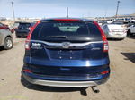 2016 Honda Cr-v Ex Синий vin: 2HKRM4H52GH634362