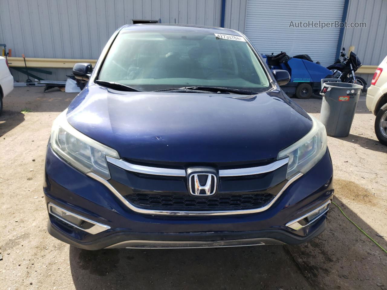 2016 Honda Cr-v Ex Синий vin: 2HKRM4H52GH634362