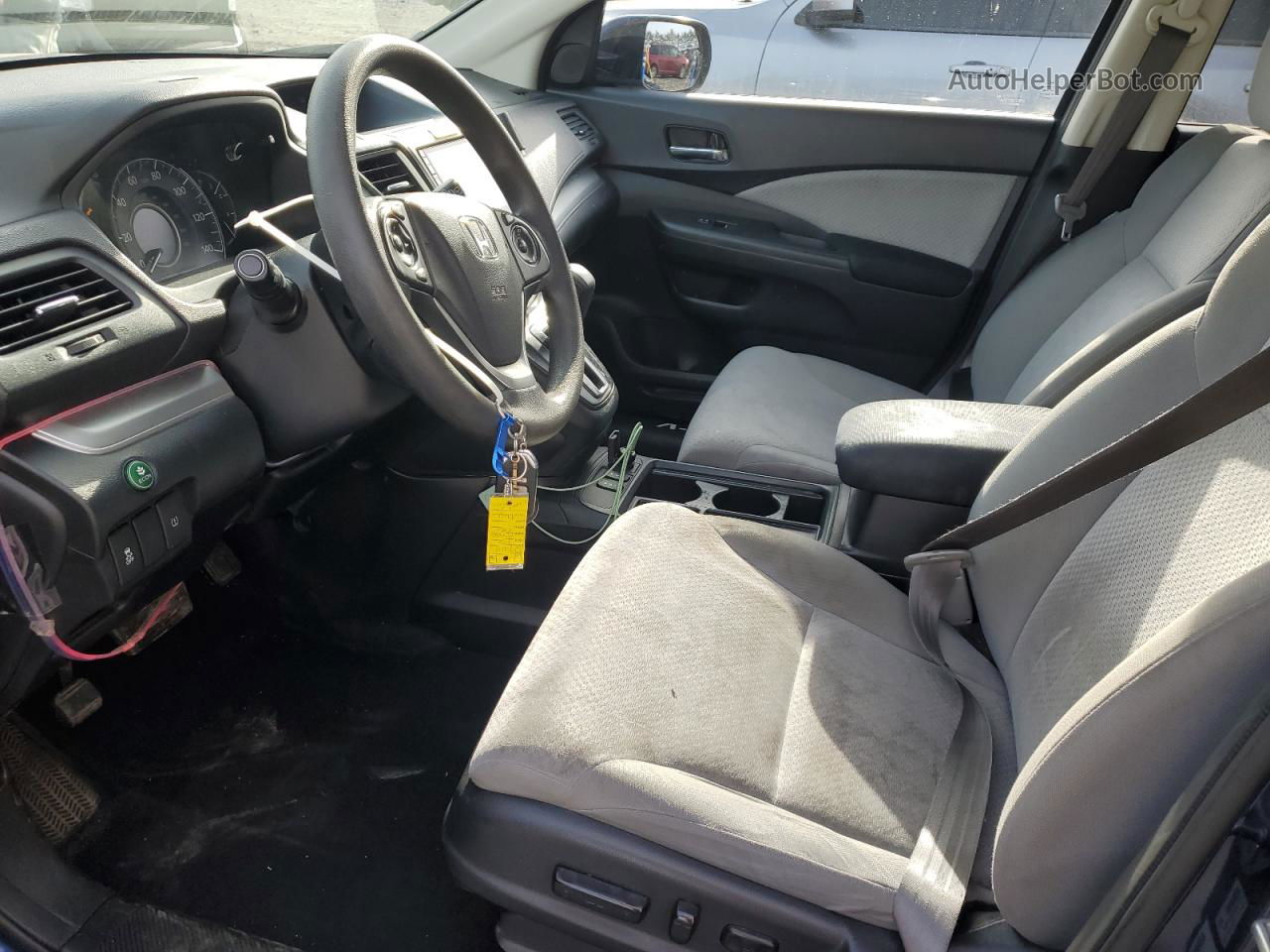 2016 Honda Cr-v Ex Blue vin: 2HKRM4H52GH655552