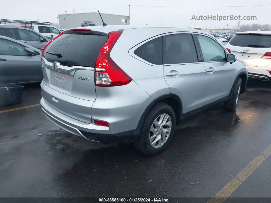 2016 Honda Cr-v Ex Gray vin: 2HKRM4H52GH656183