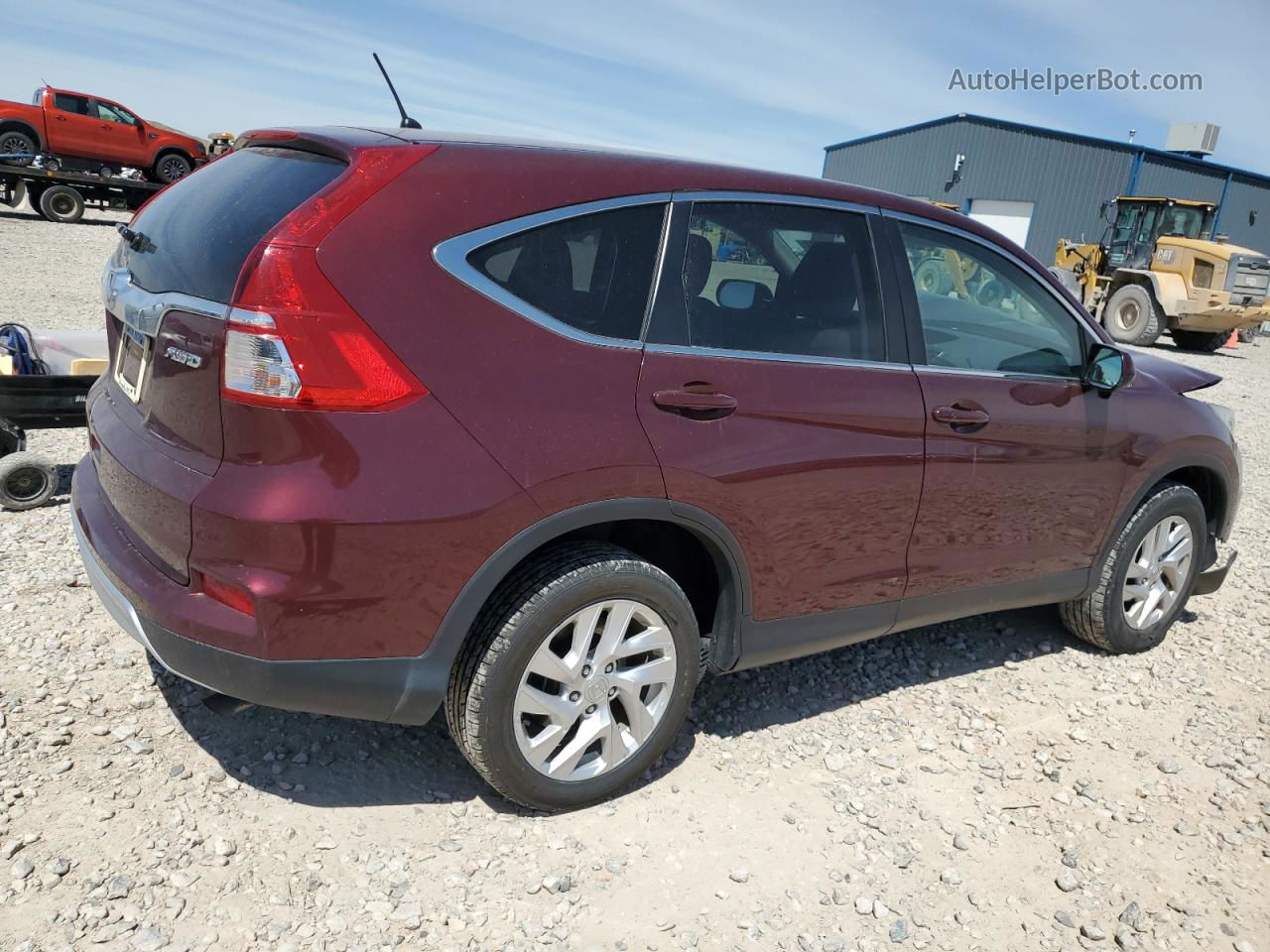 2016 Honda Cr-v Ex Burgundy vin: 2HKRM4H52GH703065