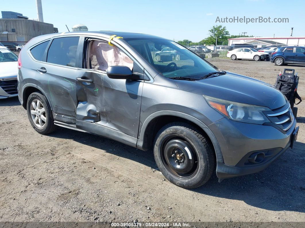 2012 Honda Cr-v Ex Gray vin: 2HKRM4H53CH618410