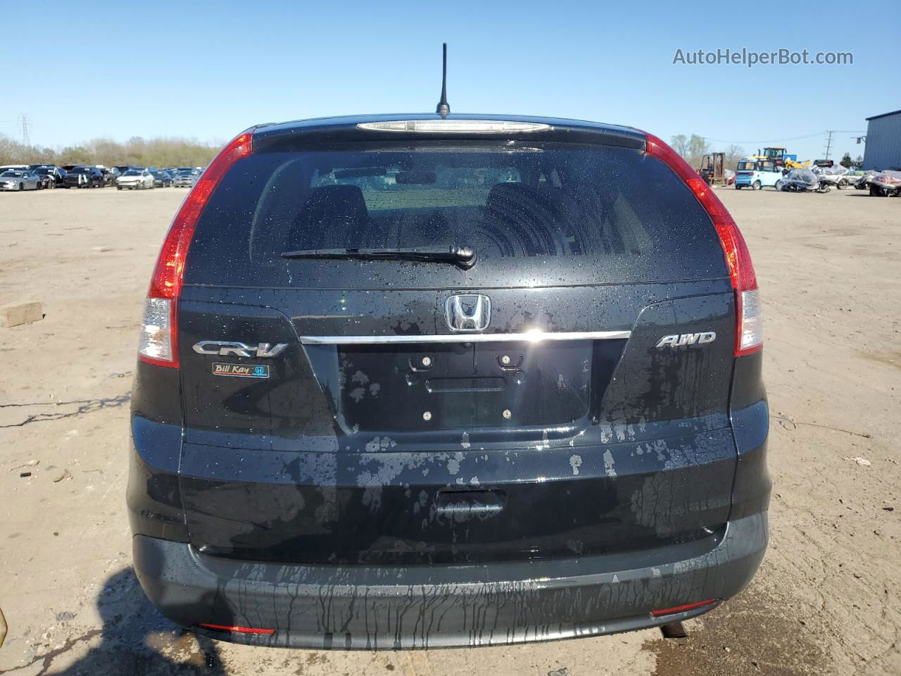 2013 Honda Cr-v Ex Black vin: 2HKRM4H53DH623852