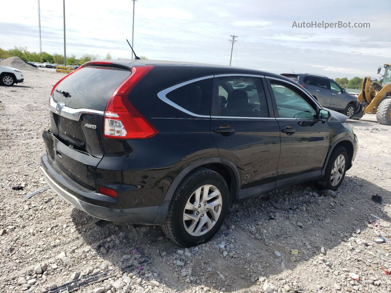 2015 Honda Cr-v Ex Black vin: 2HKRM4H53FH626074