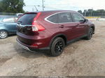 2015 Honda Cr-v Ex Maroon vin: 2HKRM4H53FH628312