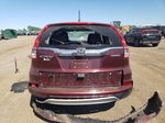 2015 Honda Cr-v Ex Burgundy vin: 2HKRM4H53FH700755