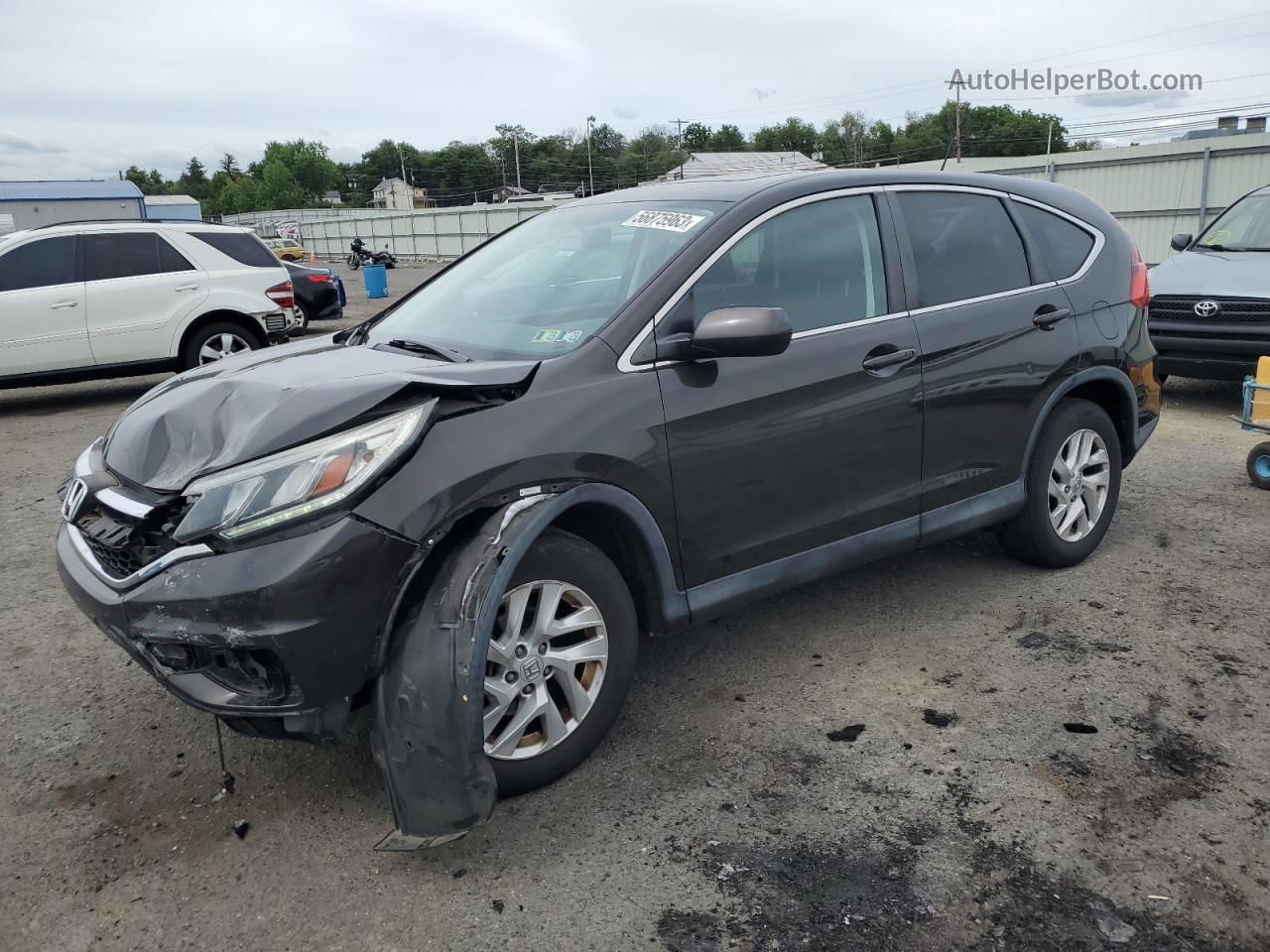 2015 Honda Cr-v Ex Charcoal vin: 2HKRM4H53FH706779