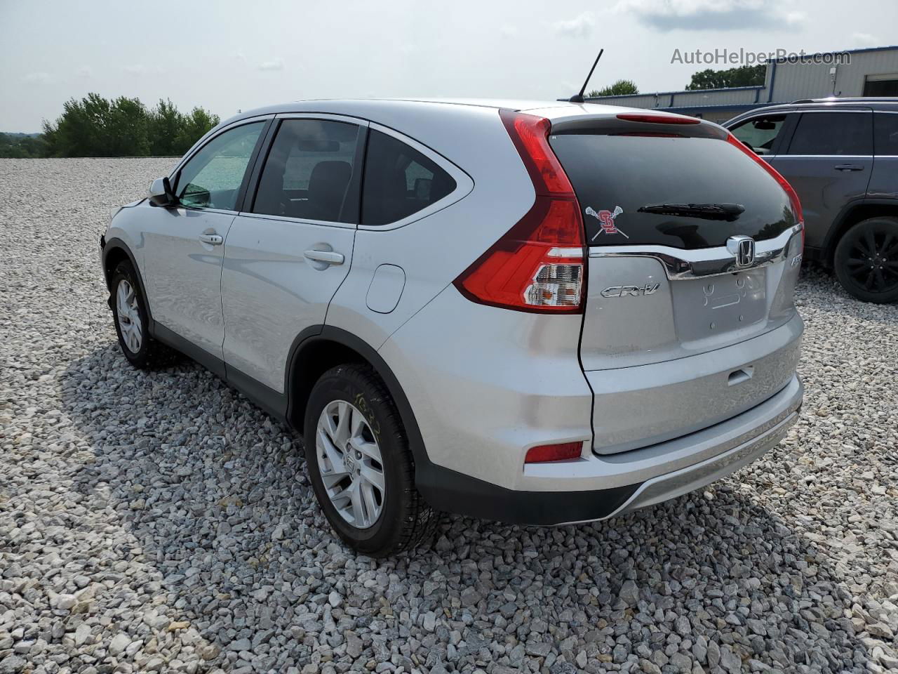 2016 Honda Cr-v Ex Silver vin: 2HKRM4H53GH618879