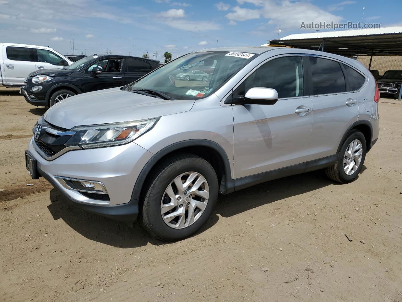 2016 Honda Cr-v Ex Gray vin: 2HKRM4H53GH624326