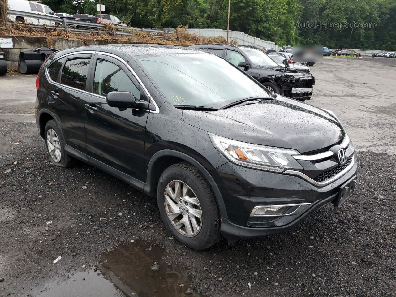 2016 Honda Cr-v Ex Черный vin: 2HKRM4H53GH708484