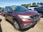 2016 Honda Cr-v Ex Темно-бордовый vin: 2HKRM4H53GH721607