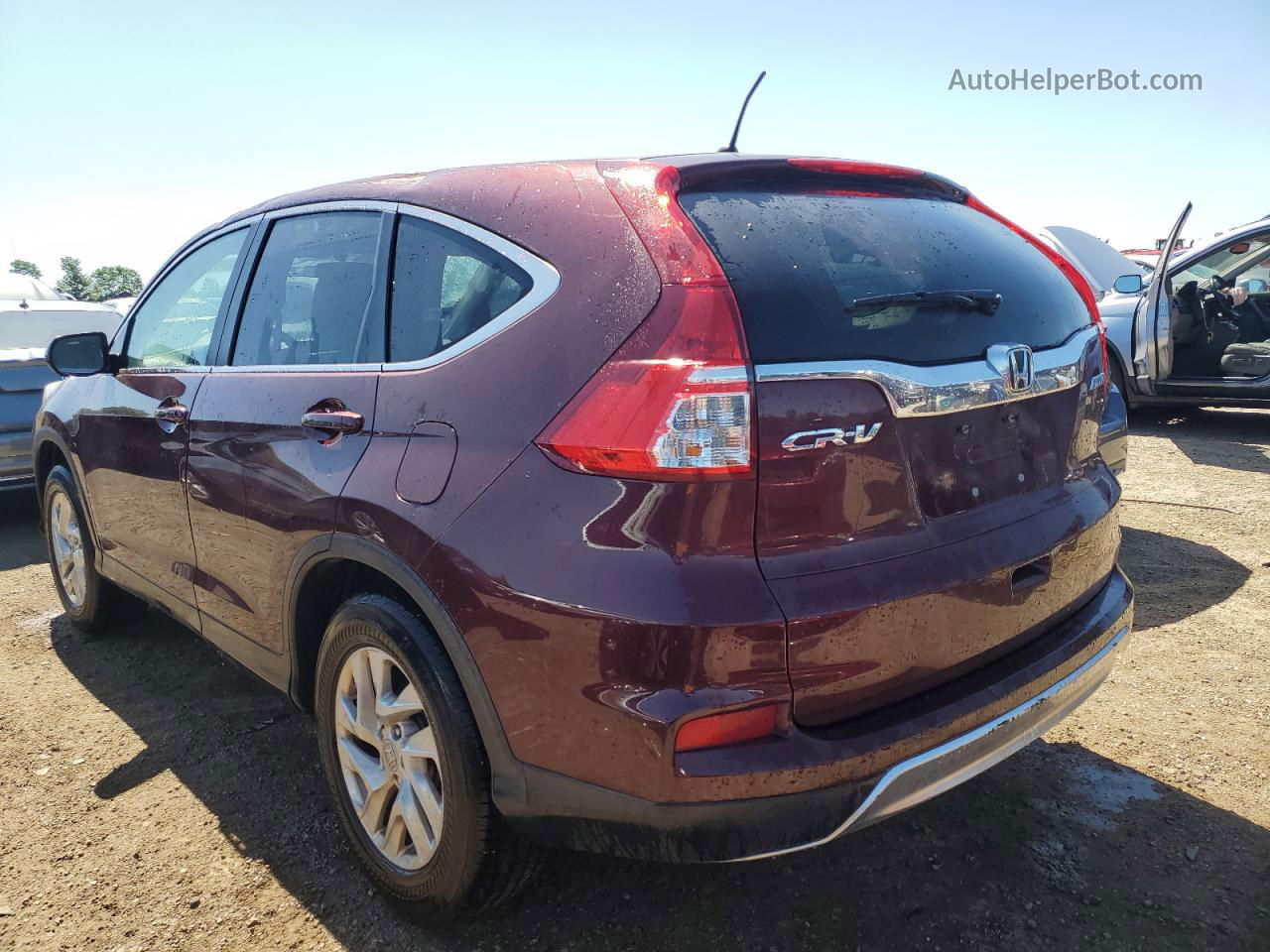 2016 Honda Cr-v Ex Темно-бордовый vin: 2HKRM4H53GH721607