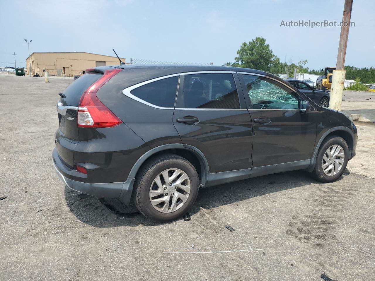 2015 Honda Cr-v Ex Gray vin: 2HKRM4H54FH623944