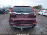 2015 Honda Cr-v Ex Maroon vin: 2HKRM4H54FH627752