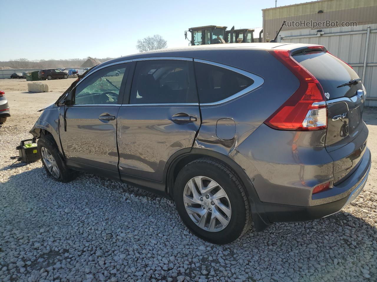 2015 Honda Cr-v Ex Charcoal vin: 2HKRM4H54FH637097