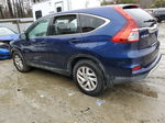 2015 Honda Cr-v Ex Blue vin: 2HKRM4H54FH639738