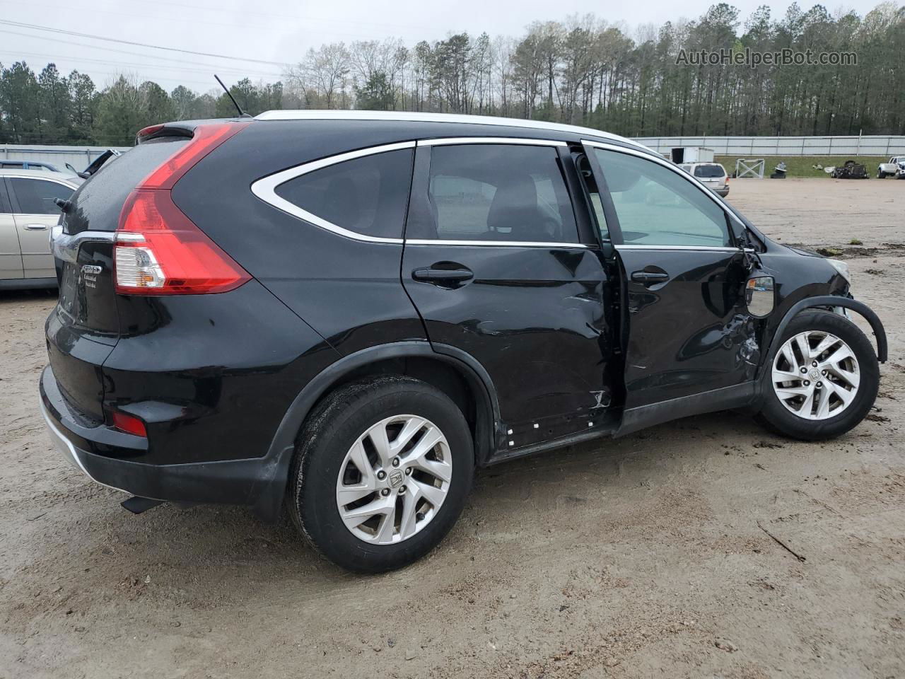 2016 Honda Cr-v Ex Black vin: 2HKRM4H54GH616512