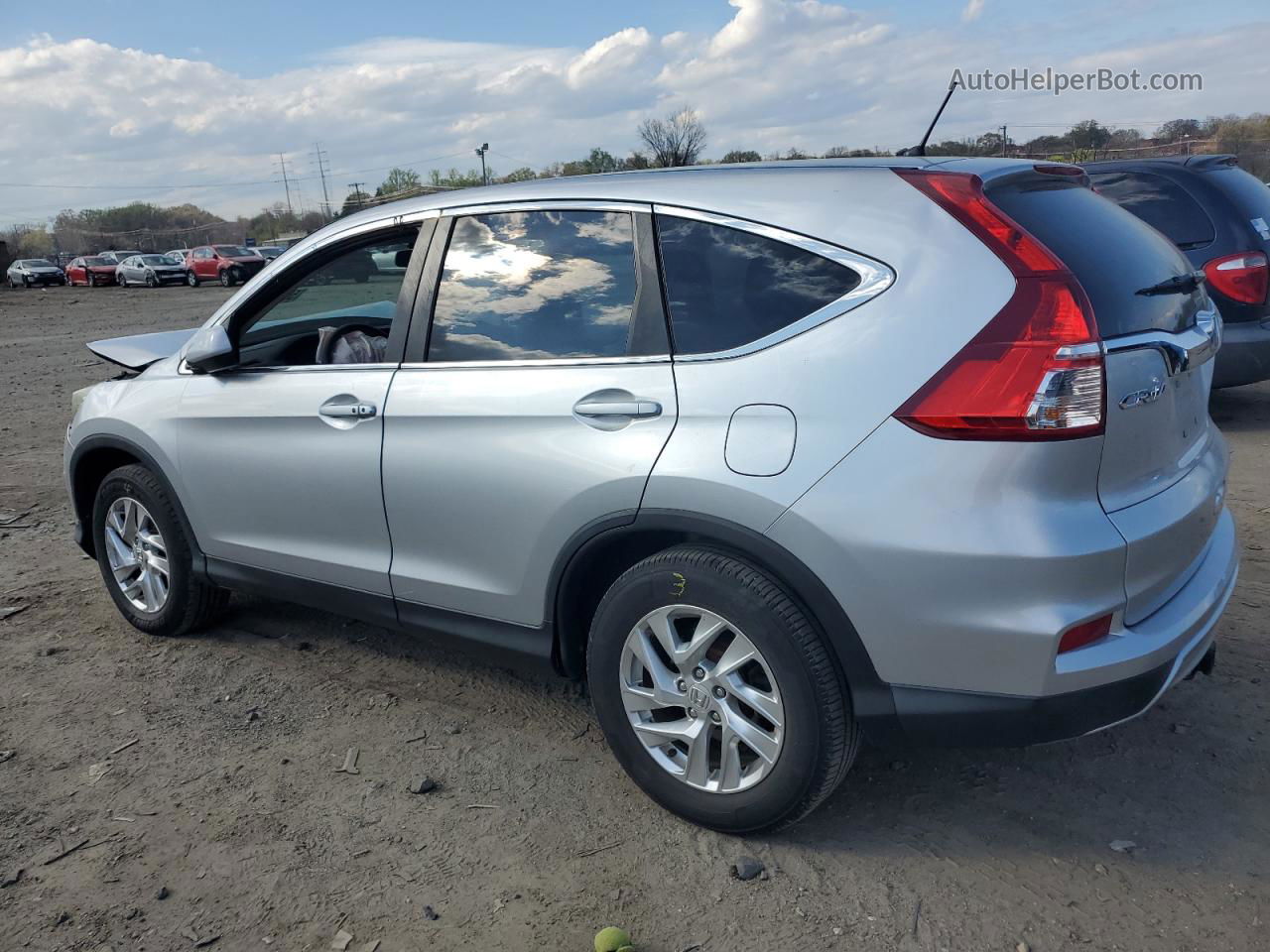 2016 Honda Cr-v Ex Silver vin: 2HKRM4H54GH667251