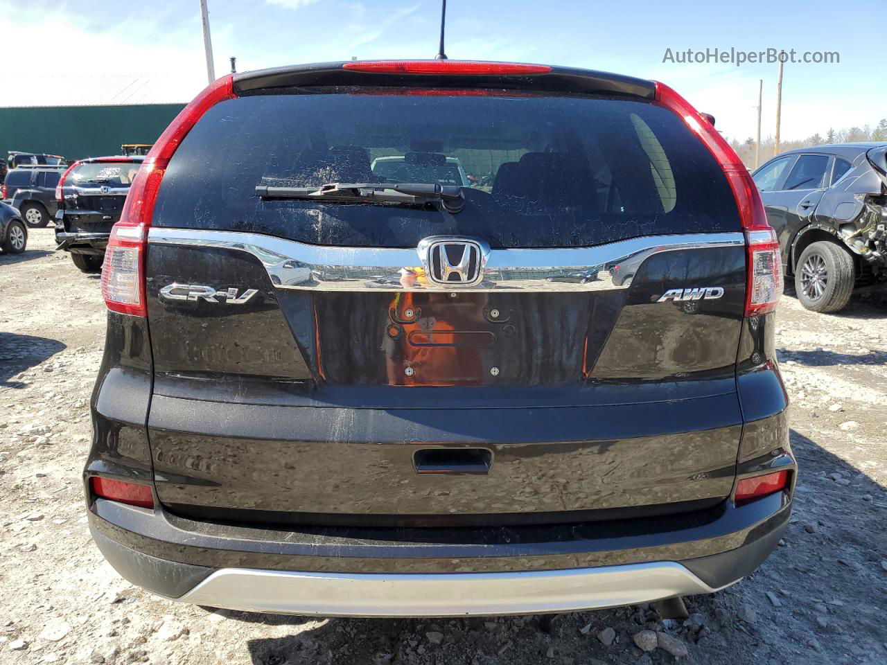 2016 Honda Cr-v Ex Коричневый vin: 2HKRM4H54GH685278