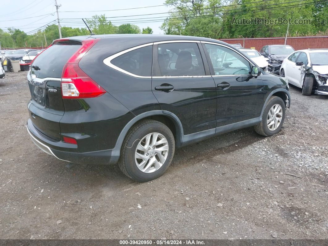 2016 Honda Cr-v Ex Black vin: 2HKRM4H54GH718019