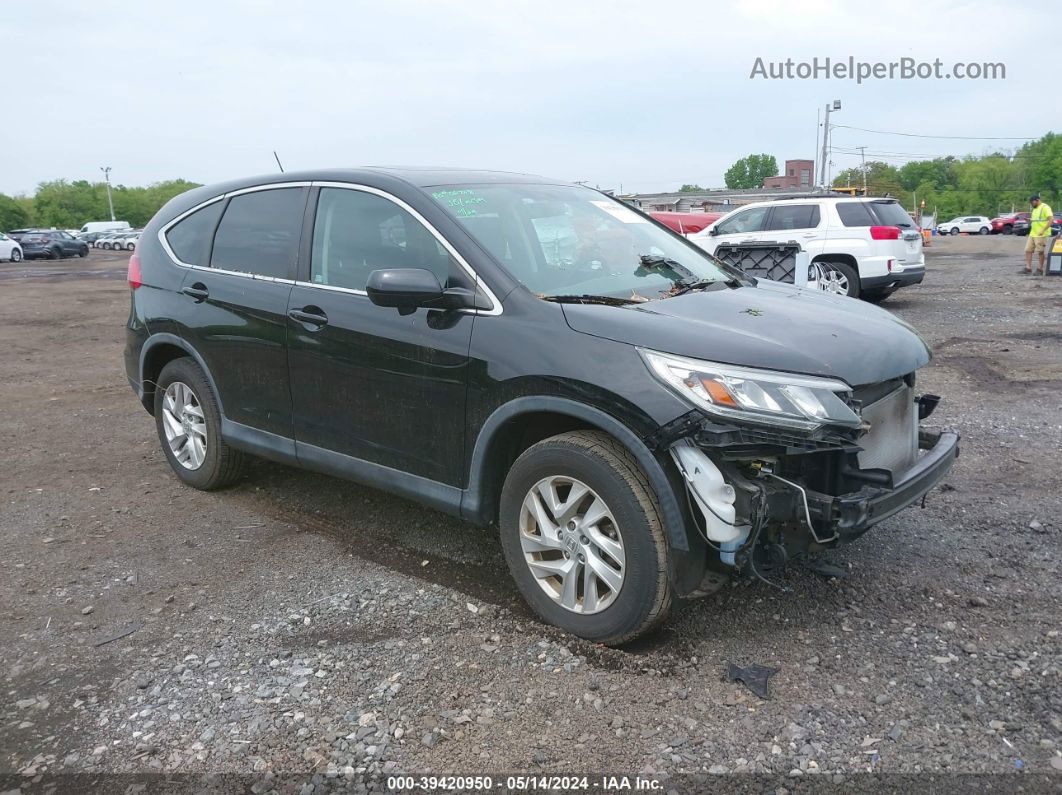 2016 Honda Cr-v Ex Black vin: 2HKRM4H54GH718019