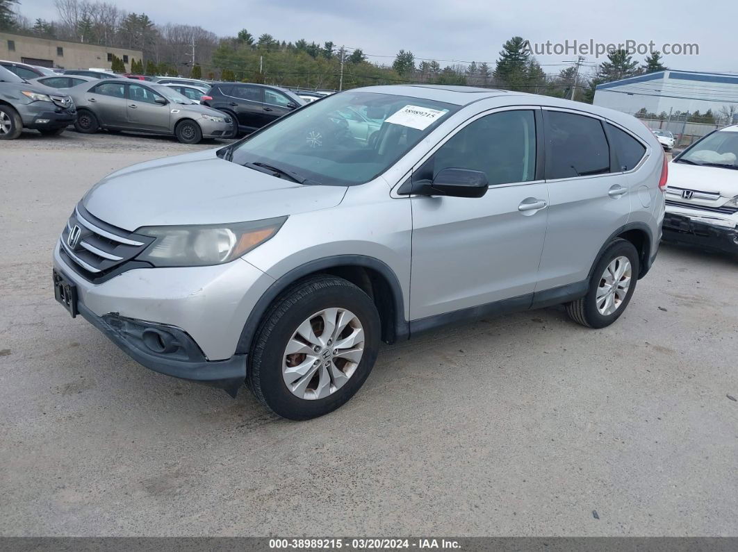 2012 Honda Cr-v Ex Silver vin: 2HKRM4H55CH618764