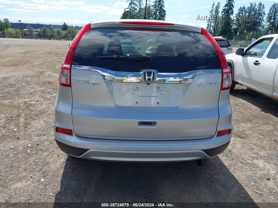 2016 Honda Cr-v Ex Silver vin: 2HKRM4H55GH625333