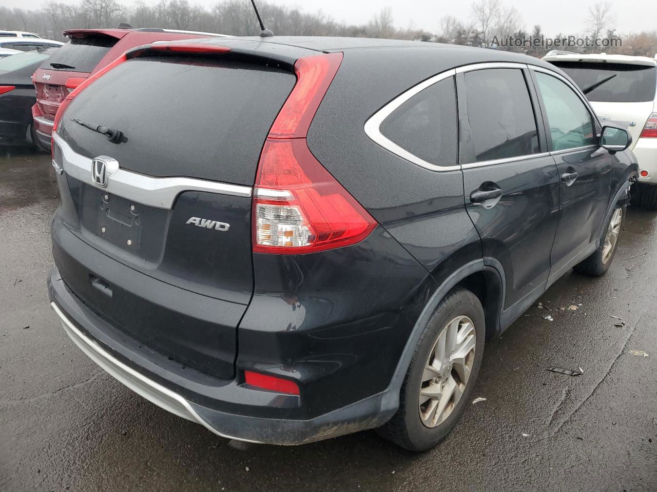 2016 Honda Cr-v Ex Серый vin: 2HKRM4H55GH627468