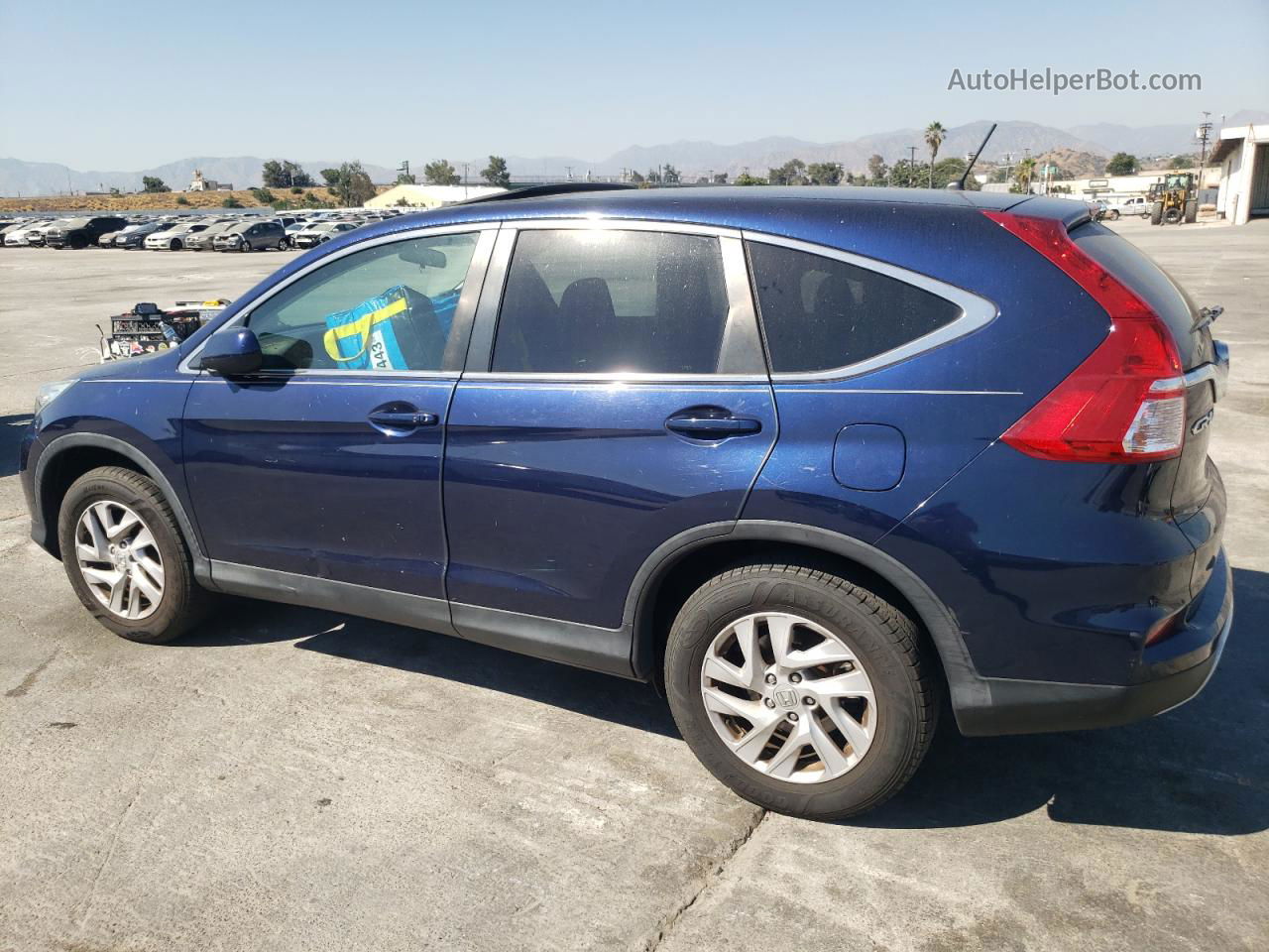 2016 Honda Cr-v Ex Blue vin: 2HKRM4H55GH628197