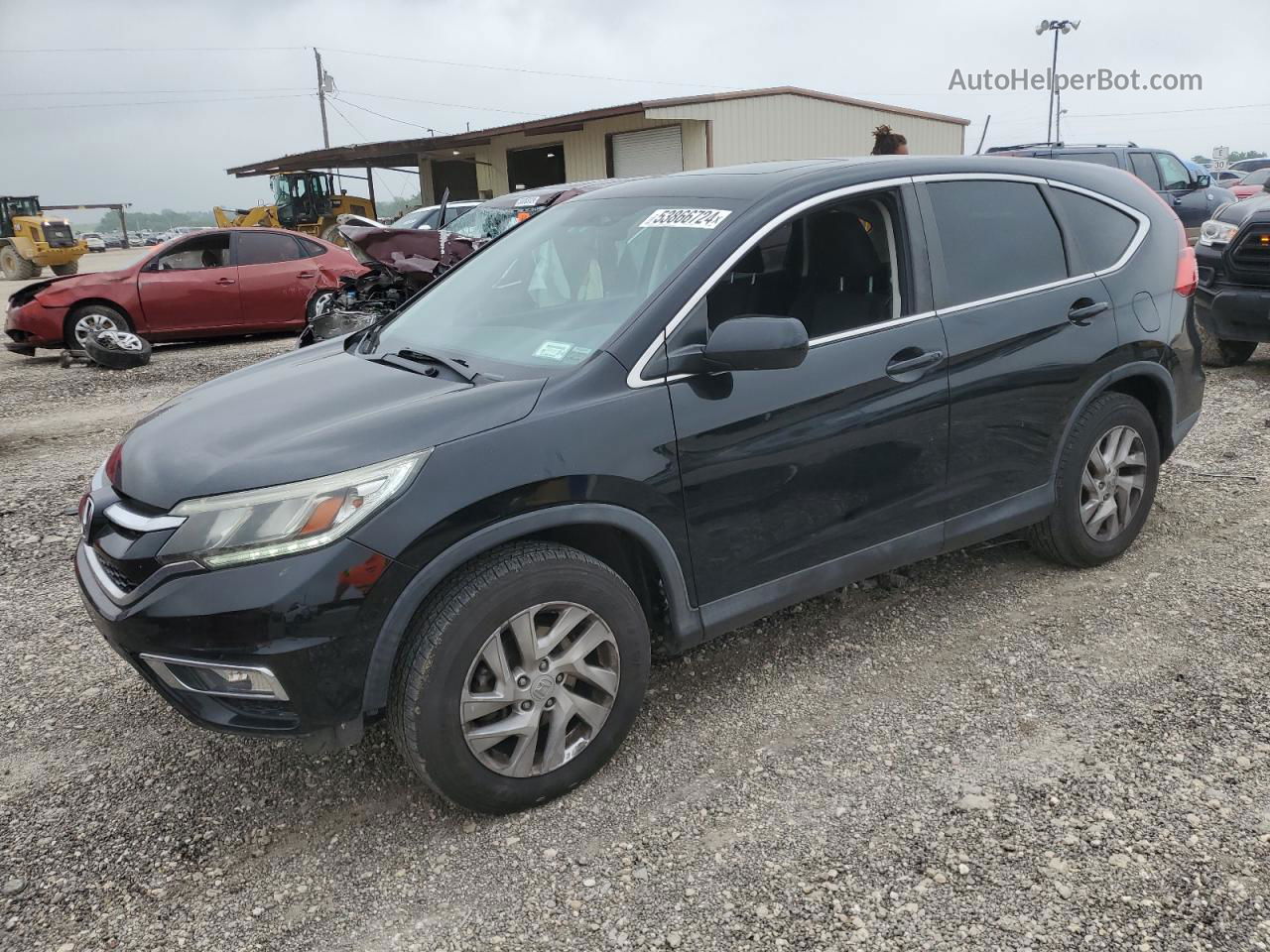 2016 Honda Cr-v Ex Black vin: 2HKRM4H55GH660065