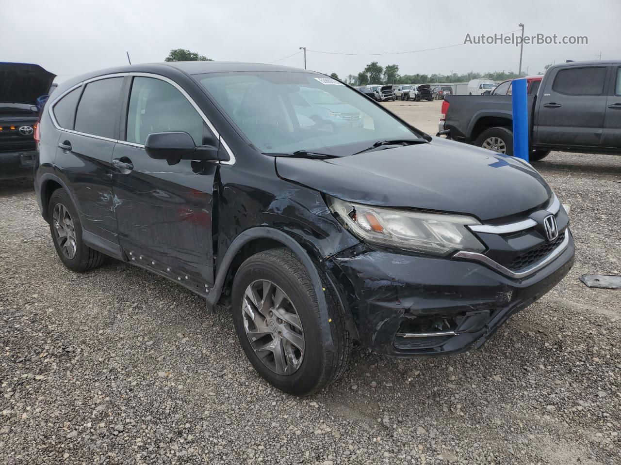 2016 Honda Cr-v Ex Black vin: 2HKRM4H55GH660065