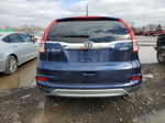 2016 Honda Cr-v Ex Blue vin: 2HKRM4H55GH666500