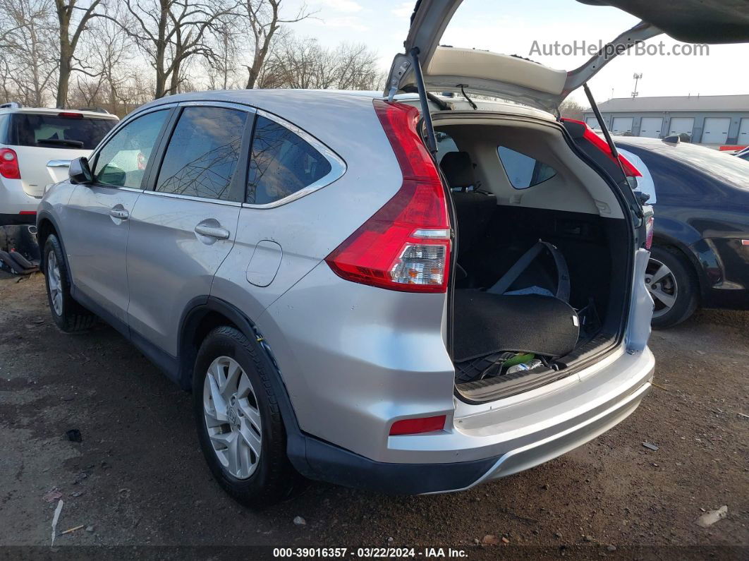 2016 Honda Cr-v Ex Silver vin: 2HKRM4H55GH705215